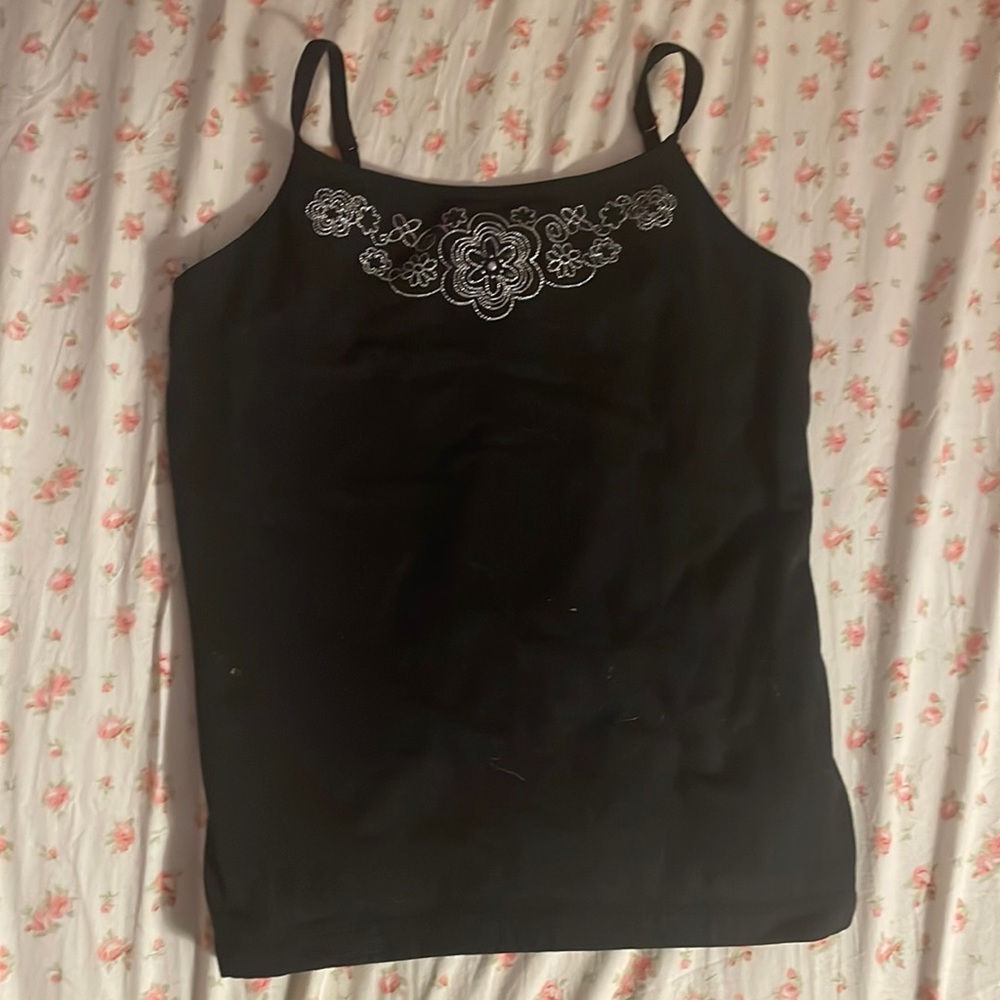 faded glory stretch camisole:: kids large 10/12